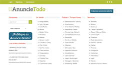Desktop Screenshot of anuncietodo.com